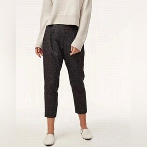 Babaton Wool crop trousers